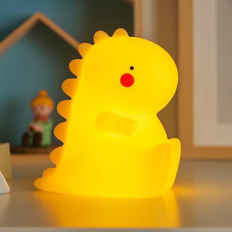 Dino Nachtlampje DinoDream Geel Nachtlampen