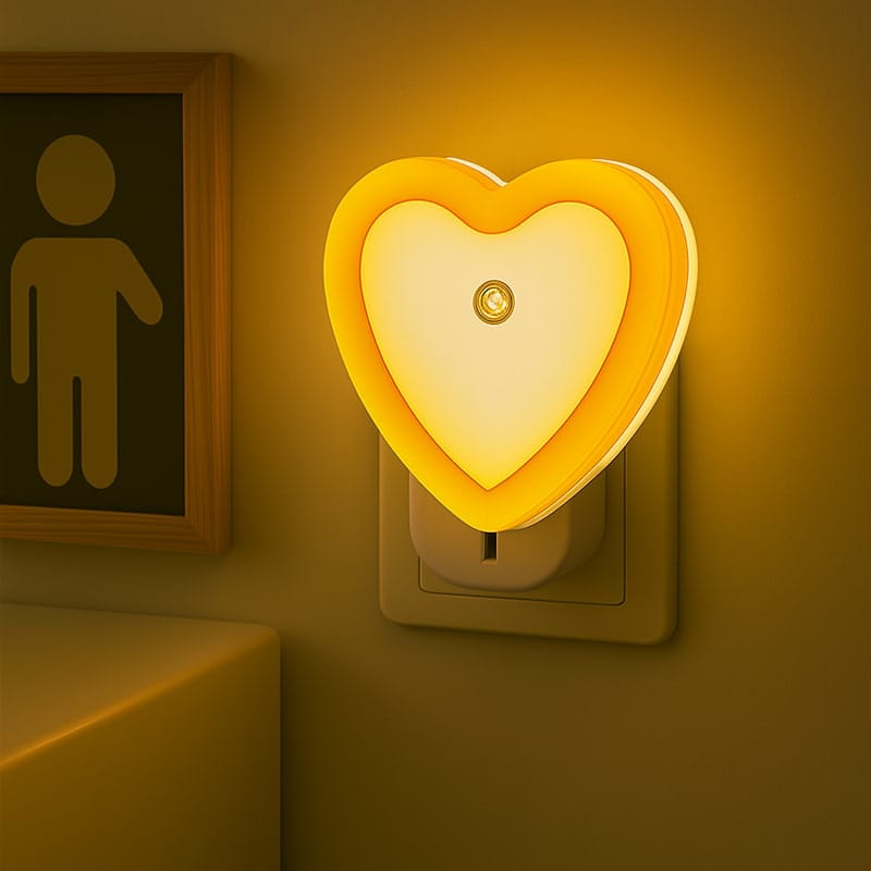 Harttaslicht, schattige stervormige handtasverlichting met