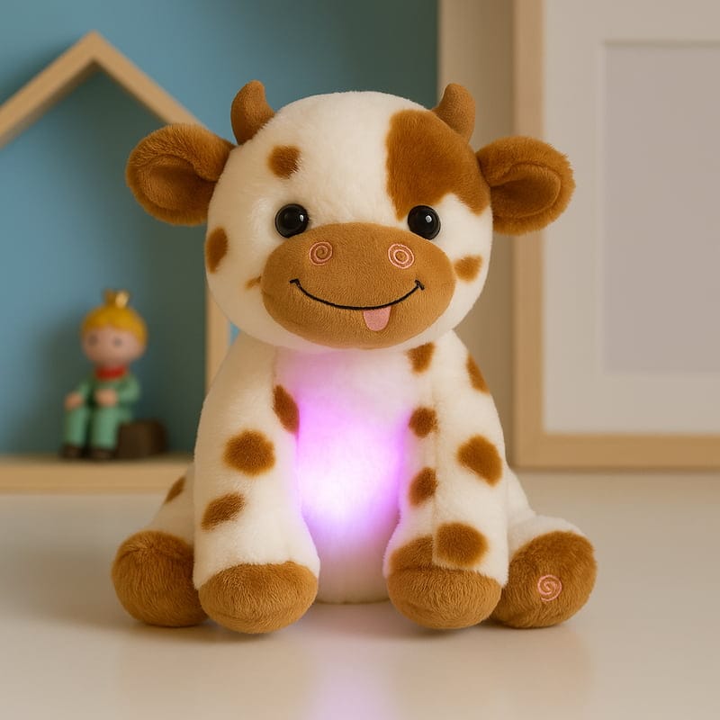 Koe Knuffel Nachtlampje 25 cm Nachtlampen