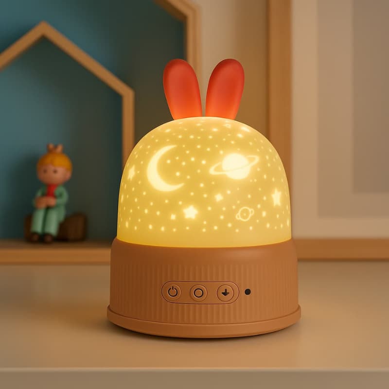 LumiSpin Draaiend Nachtlampje Nachtlampen