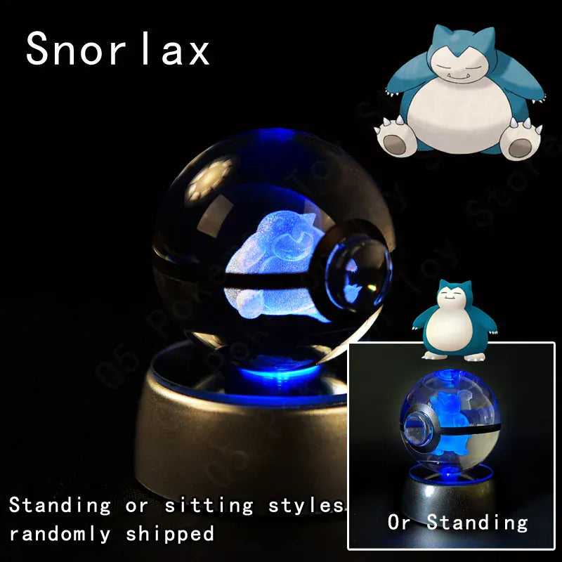 Nachtlampje Snorlax 3D Nachtlampen