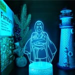 Naruto Tsunade Nachtlampje 22x16x6 cm Warm Licht Nachtlampen