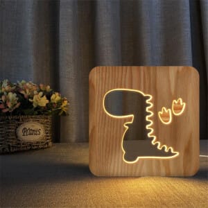 Olifant Nachtlampje Kind 15x8x9cm Nachtlampen