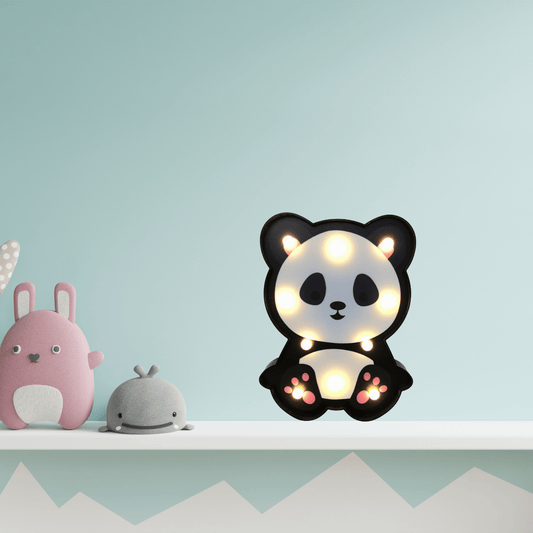 Panda Nachtlampje voor Kinderkamer LED Wanddecoratie Nachtlampen