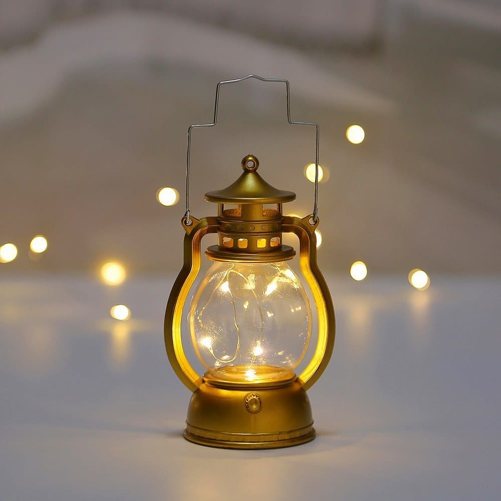Retro LED Nachtlampje 12,5x7,7x5,8 Nachtlampen