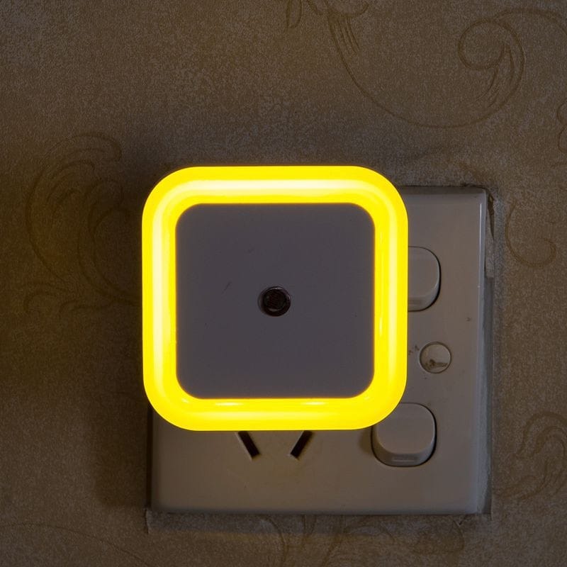 Vierkant LED Nachtlampje Met Sensor Nachtlampen