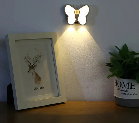 Vlinder Nachtlampje Bewegingssensor Nachtlampen