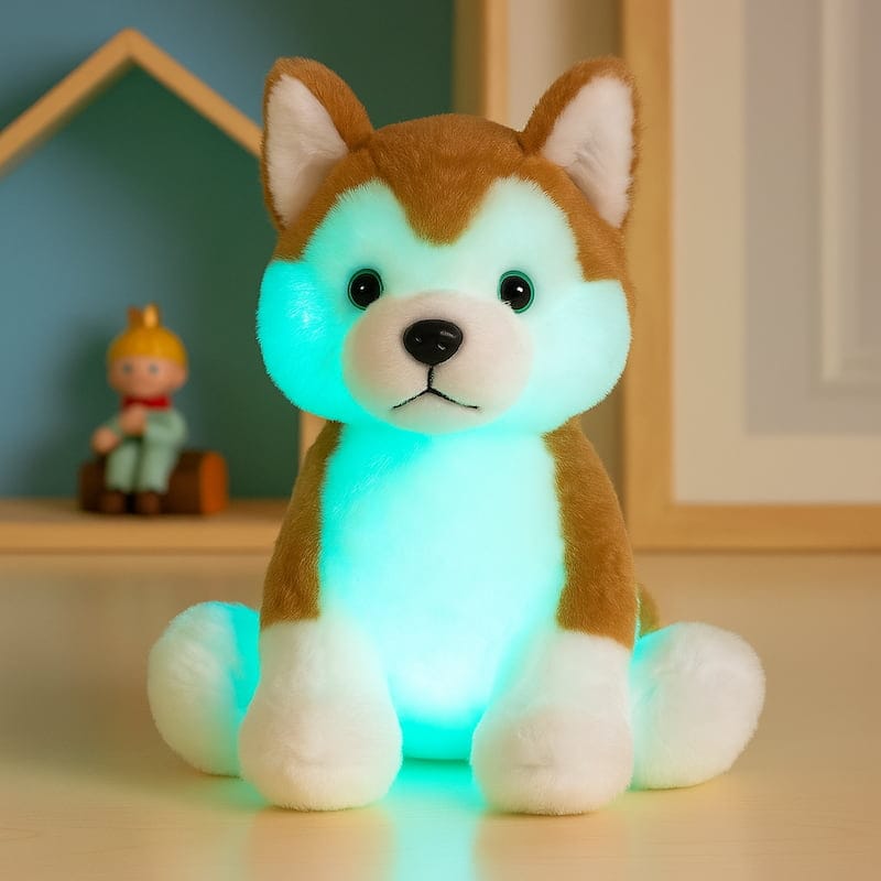 Wolf Knuffel Nachtlamp Loupiot 25cm Nachtlampen
