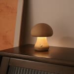 Beige Paddenstoel LED Nachtlampje Nachtlampen