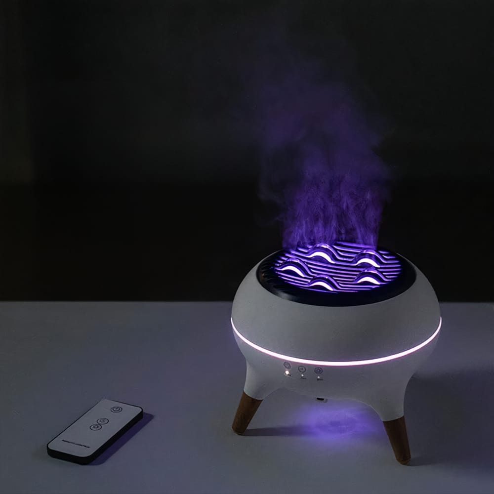 3-in-1 Nachtlampje Vlameffect Nachtlampen