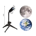 360 Roterende LED Nachtlampje Maan Nachtlampen