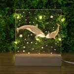 3D Acryl Walviskoppel Nachtlampje Nachtlampen