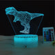 3D Dinosaurus Nachtlampje 25 cm