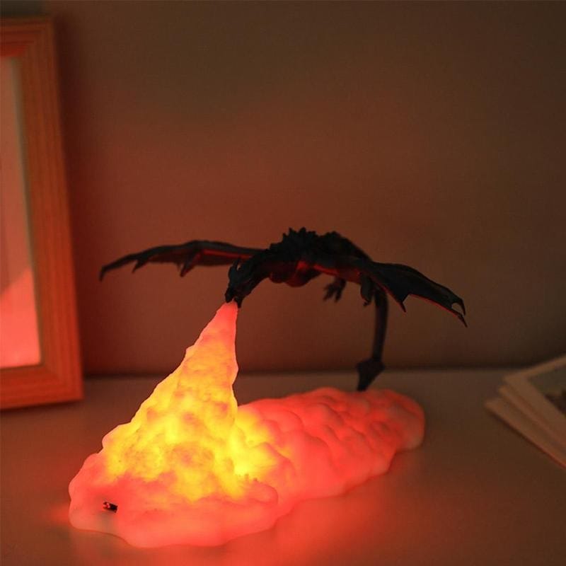3D Dinosaurus Nachtlampje 25 cm Nachtlampen