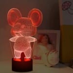 3D Koala Nachtlampje Met Afstandsbediening 18 x 10 x 4 cm Nachtlampen