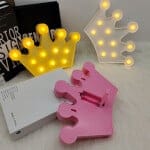 3D Kroon LED Wandlamp Nachtlampen