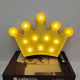 3D Kroon LED Wandlamp