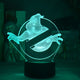 3D LED Ghostbusters Nachtlampje 2x16x6 cm