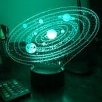 3D LED Zonnestelsel Nachtlampje 22x16 Nachtlampen