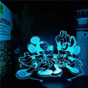 3D Mickey Nachtlamp Ballonnen Nachtlampen