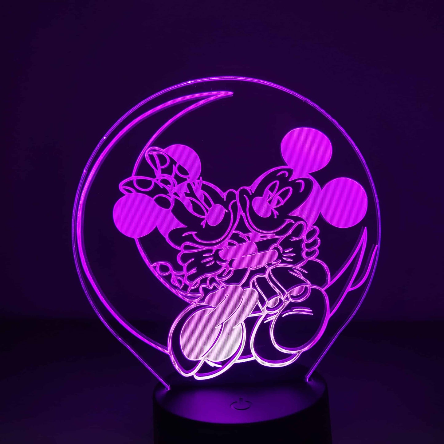 3D Nachtlamp Disney Mickey Minnie Nachtlampen
