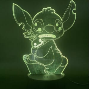 3D Simba LED Nachtlampje met Sensor Nachtlampen