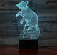 3D Vos Nachtlampje Illusie met USB