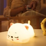 Kawaii Kat Nachtlampje 13cm Nachtlampen