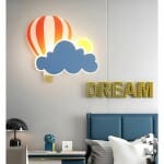 Wolk en heteluchtballon nachtlampje Nachtlampen