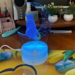 Acrylisch Kat En Maan Nachtlampje Nachtlampen