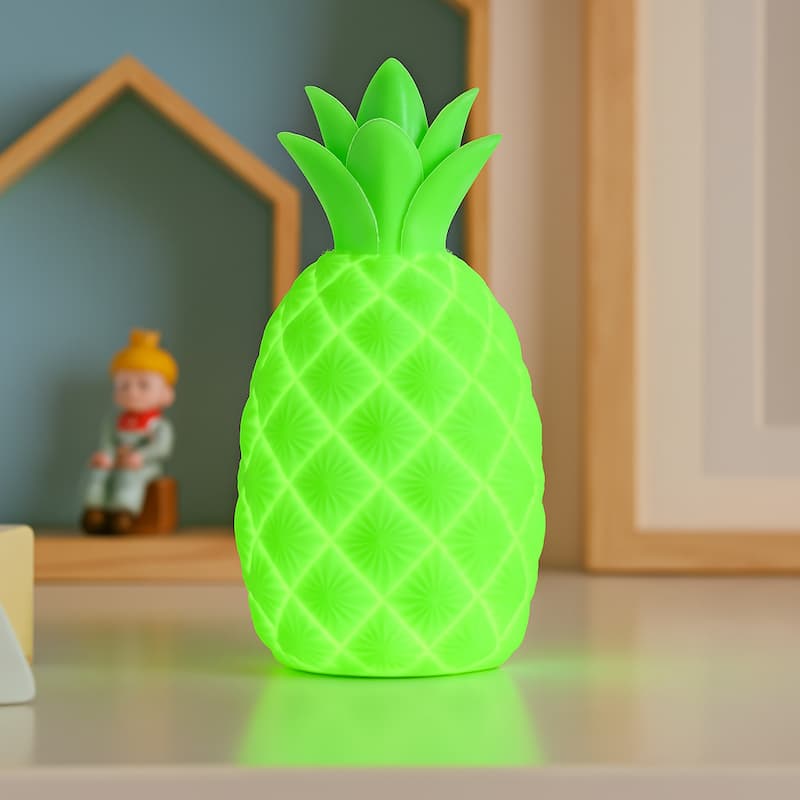 Ananas Nachtlampje TropiLuz Blauw Nachtlampen