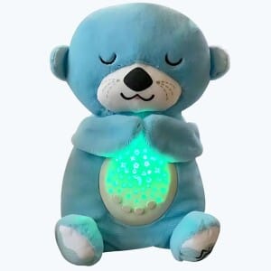 Appel Nachtlampje Met Bluetooth Luidspreker 13x13x13,9 Cm Nachtlampen