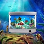 Aquarium Nachtlampje Met Tropische Vissen 31 cm Lang Nachtlampen