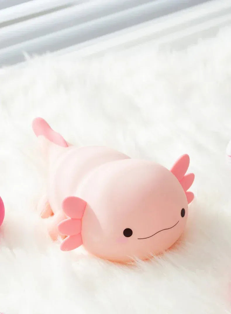 Axolotl Nachtlampje LumiAxo Zacht Nachtlampen