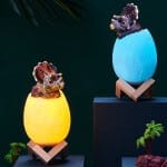 Baby Dinosaurus in Ei Nachtlampje Nachtlampen