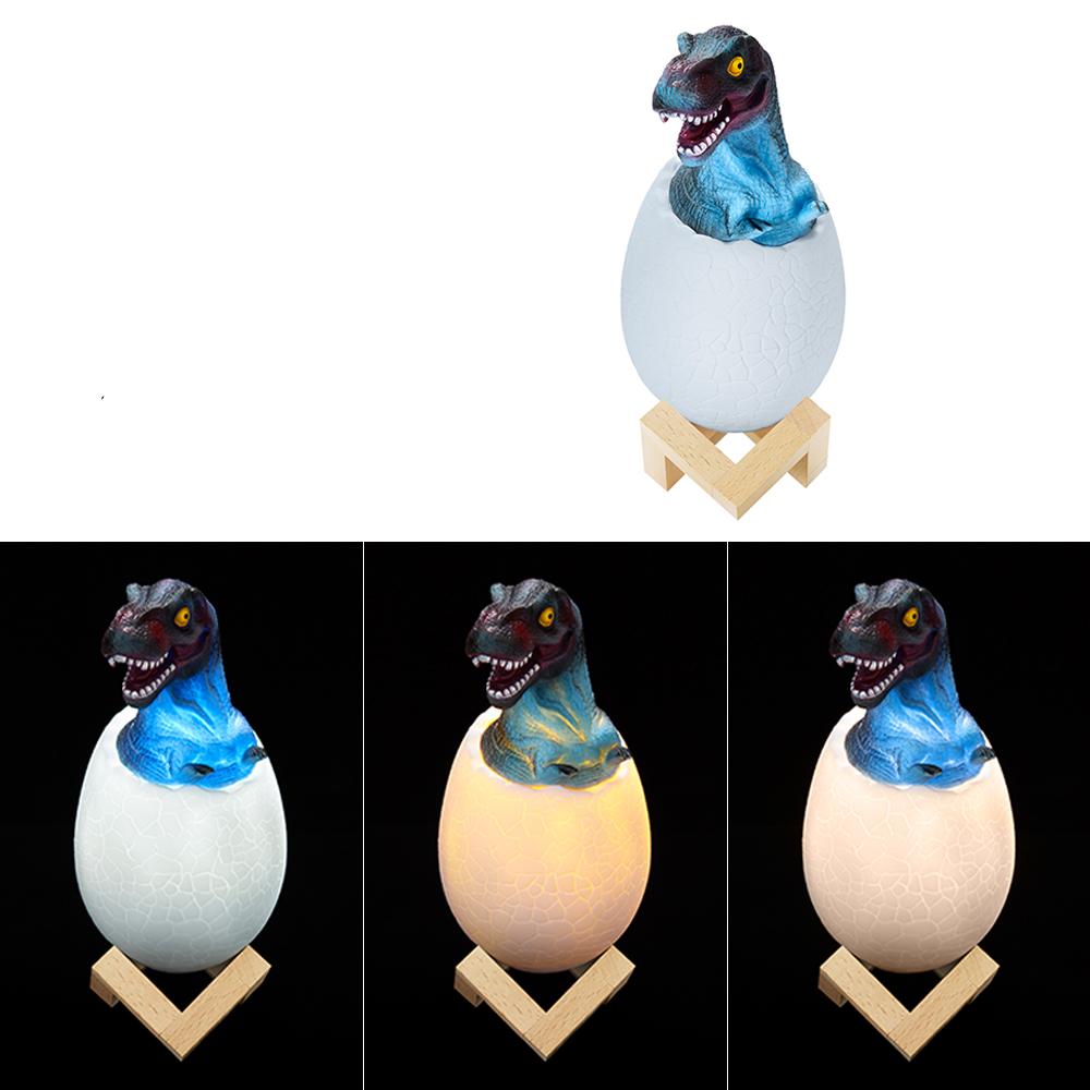 Baby Dinosaurus in Ei Nachtlampje Nachtlampen
