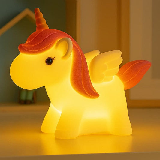 Baby Eenhoorn Nachtlampje BabyCornGlow LED Verlichting Nachtlampen