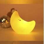 Baby LED Maan Nachtlampje Geel Nachtlampen