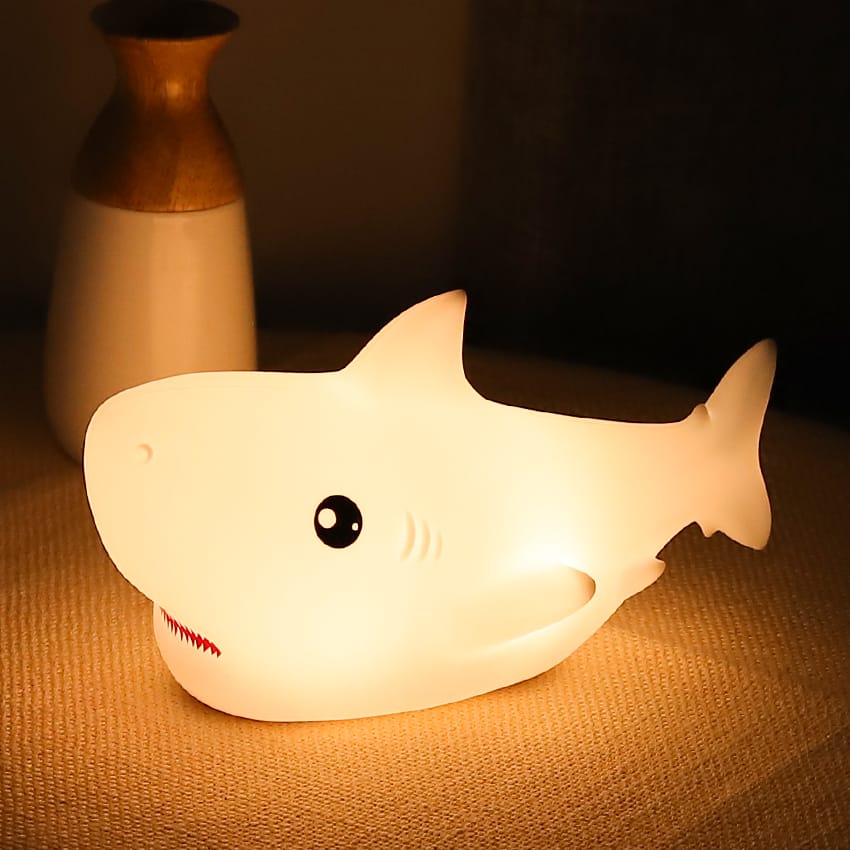Baby Vis Nachtlampje 18x7x9 cm Met Warm Licht Nachtlampen