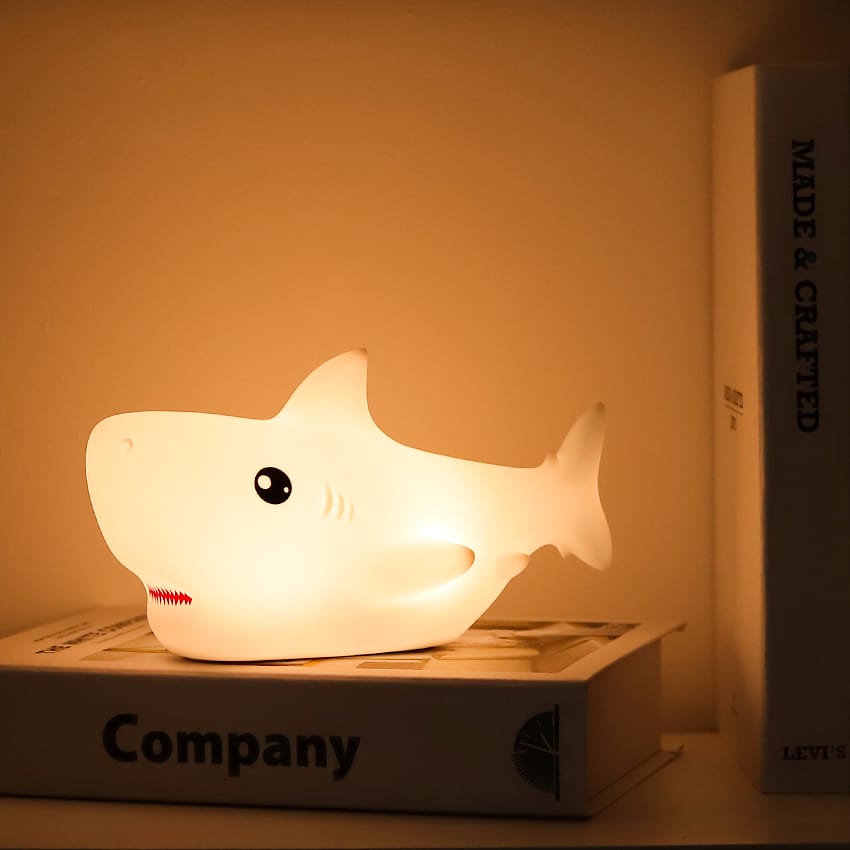 Baby Vis Nachtlampje 18x7x9 cm Met Warm Licht Nachtlampen