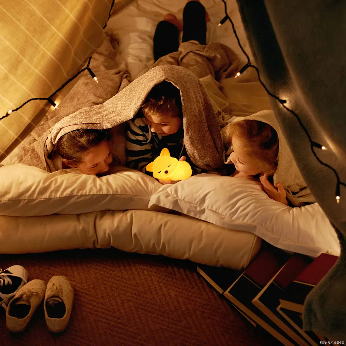Baby Vos Nachtlampje BabyFox Siliconen Zacht LED Lampje Nachtlampen