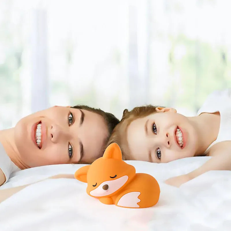 Baby Vos Nachtlampje BabyFox Siliconen Zacht LED Lampje Nachtlampen