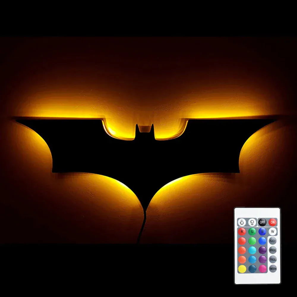 Batman Wandlamp LED GothamLight Nachtlampen