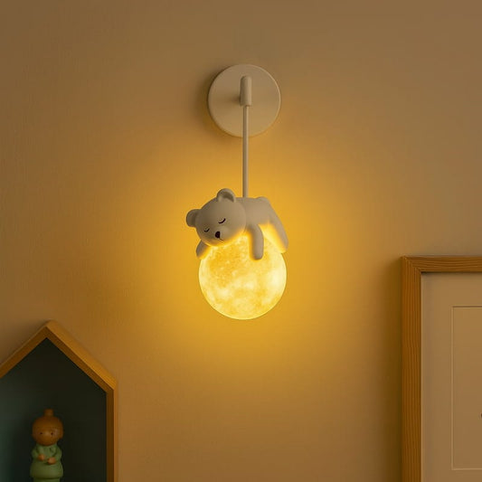 Beertje Wandlamp BearBeam Nachtlampen