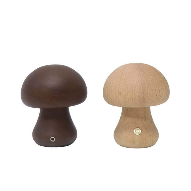 Beige Paddenstoel LED Nachtlampje Nachtlampen