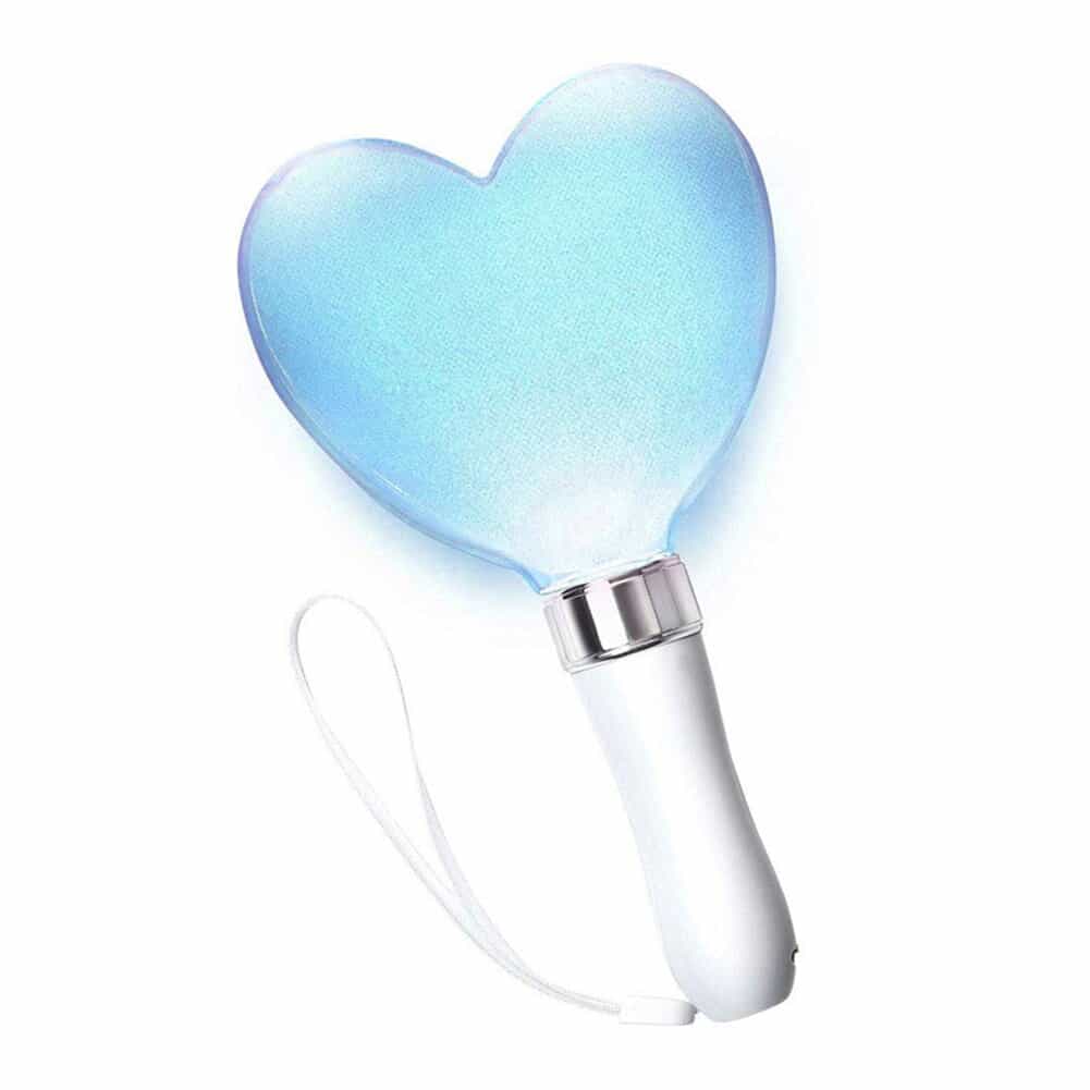 Blauw Hartvormig Nachtlampje Met Staal En Koord Nachtlampen