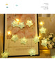 Blauw Ster LED-Lichtsnoer Nachtlampje S 150 cm 10 LEDs
