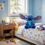 Blauw Stitch Knuffel Nachtlampje Nachtlampen