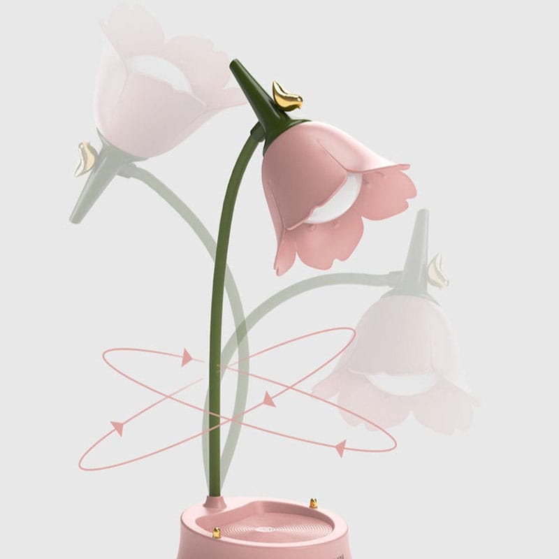 Bloem Bureaulamp Met Uniek Bloemenontwerp 39 x 15 x 12 cm Nachtlampen