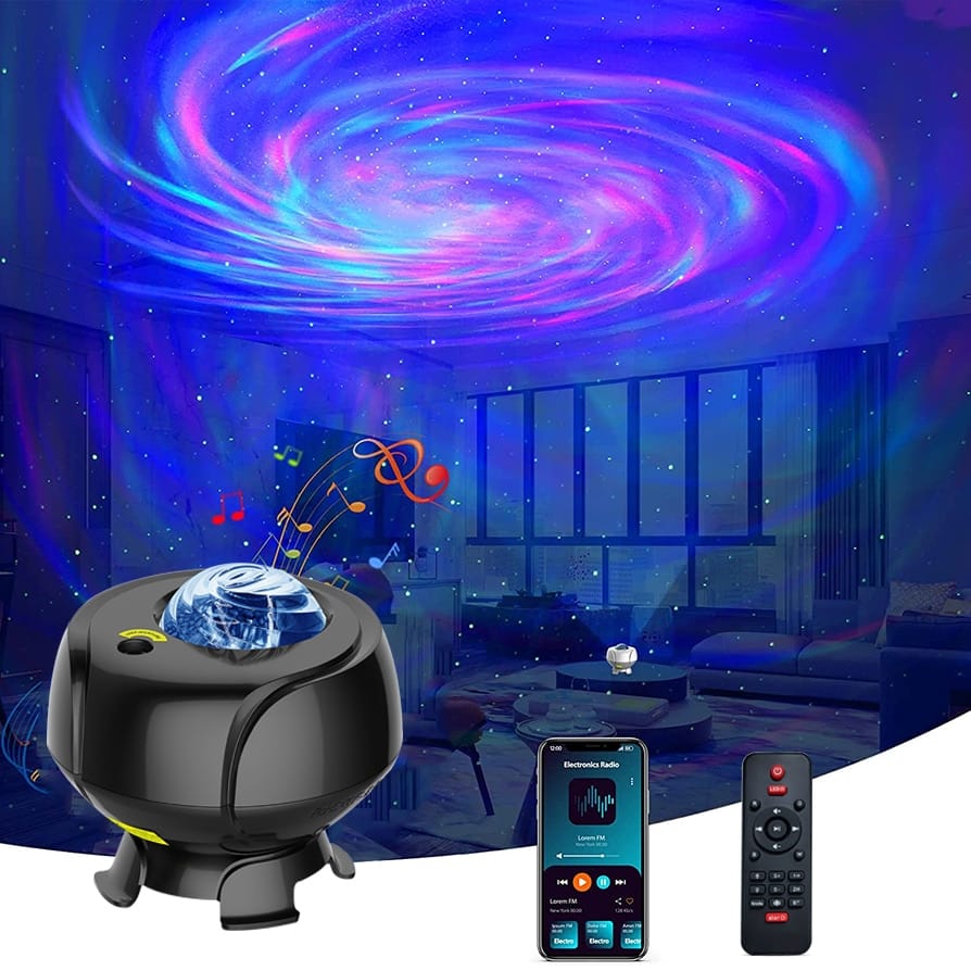 Bluetooth Galaxy Projectie Lampje Nachtlampen